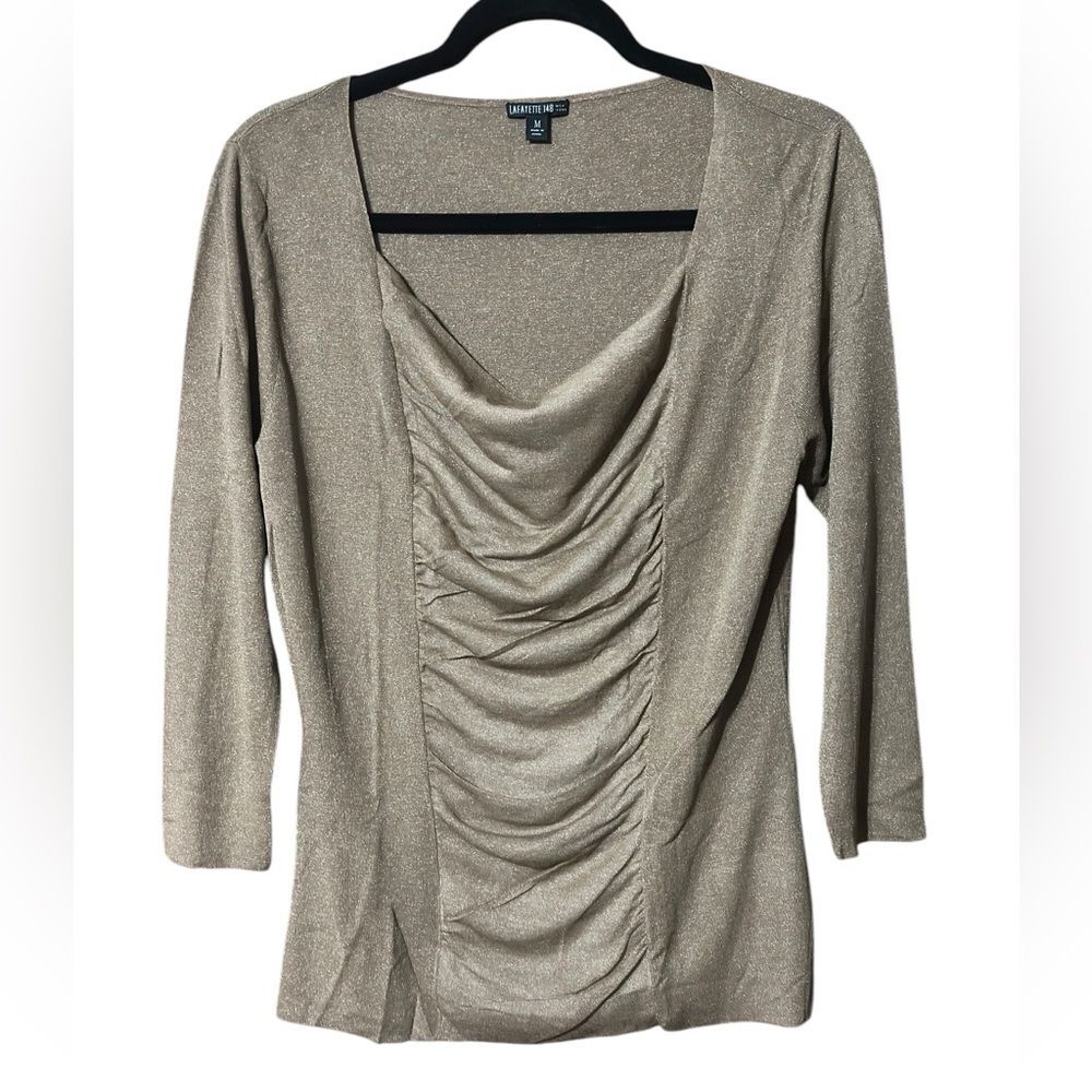Lafayette 148 New York Blouse Sz Medium